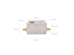 Amplificador Rf De Banda Larga Laxiscreed Com Baixo Ruído E Alta Amplificação Para Comunicações Eficientes