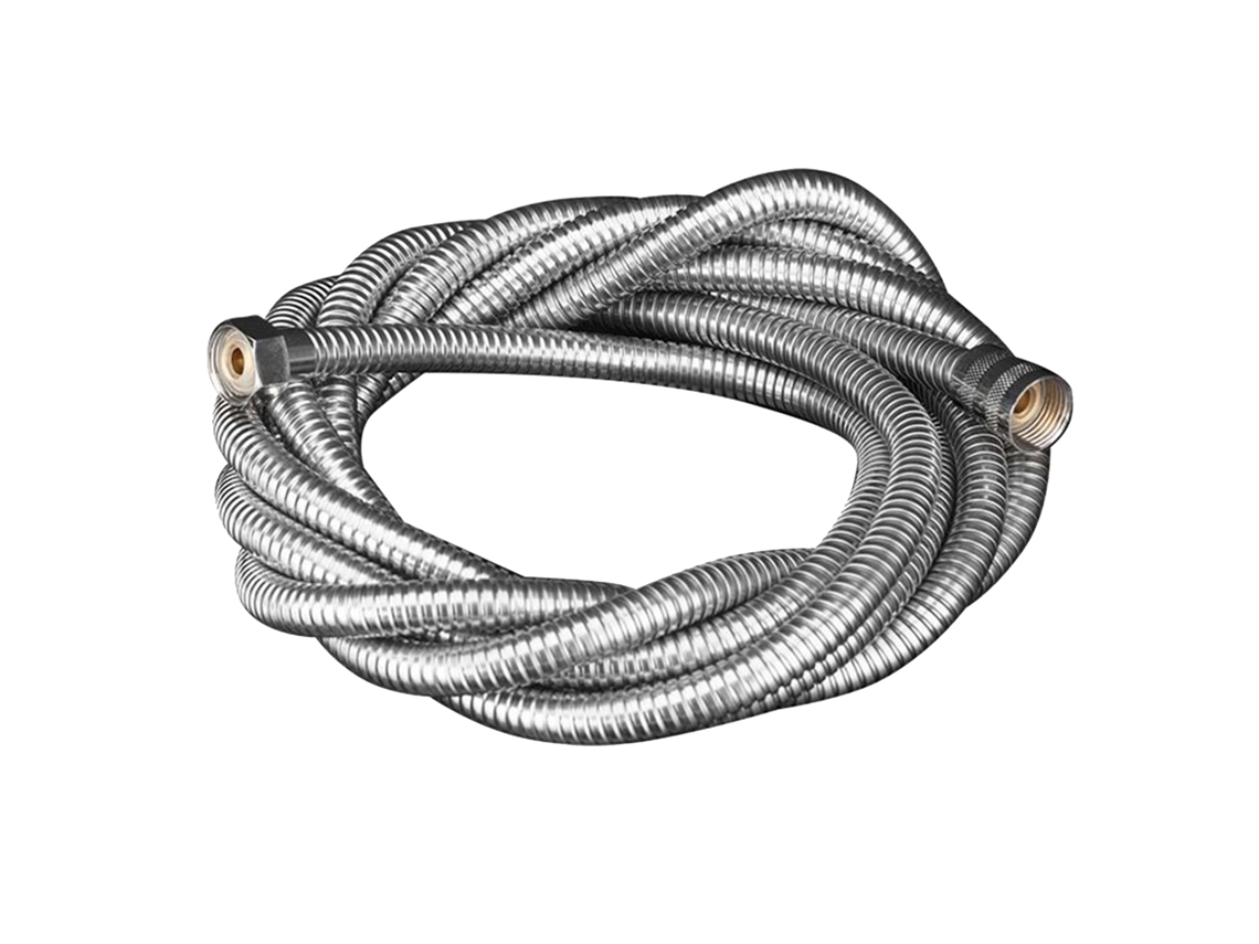 Mangueira De Duche Inox G1/2 Flexível Anti Enrolamento
