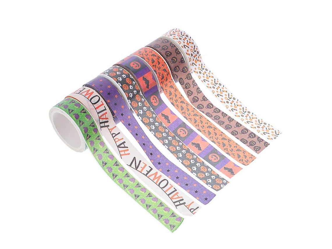 1 Unidade de Fitas Washi de Halloween para Decorações de Halloween ALLINLESS