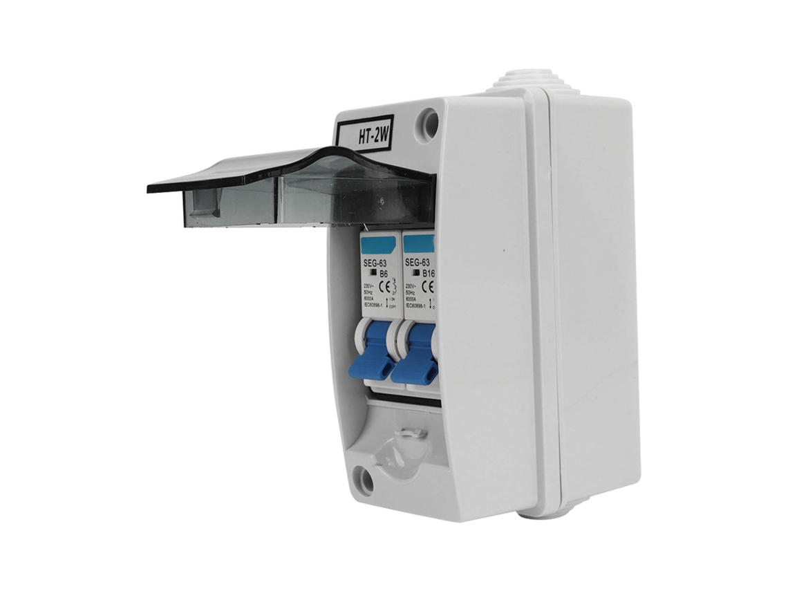 Laxiscreed Disjuntor Diferencial Pequeno À Prova D'água Para Caixas De Distribuição De Energia