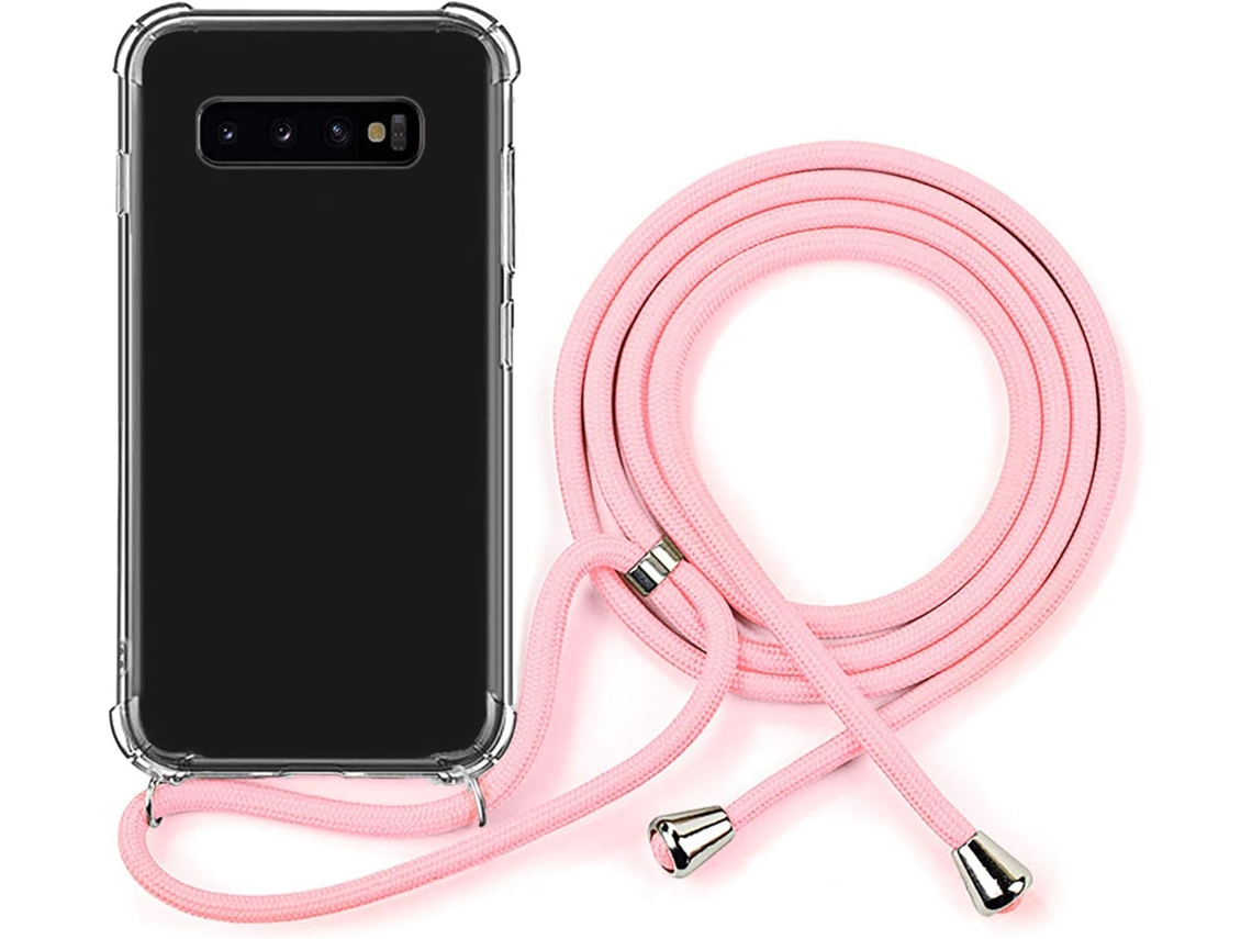 Correia Duro para Samsung Galaxy S10 HONGWE. Acrílico Transparente