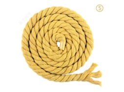 Lurelia Corda Macramê Algodão 8 Mm X 20 M 3 Fios Para Tricô Decoração Diy