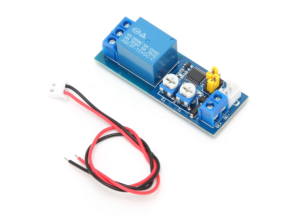 Laxiscreed Módulo De Delay De Circuito Multifuncional Com Loop Infinito Para Projetos Eletrônicos