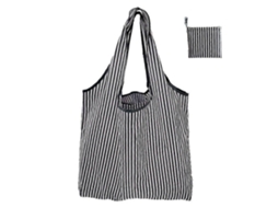Sacola de Compras Grande, Reutilizável, Ecológica, para Compras, para Guardar Brinquedos de Praia, Bolsa de Ombro, Sacola Dobrável. GOKOCO