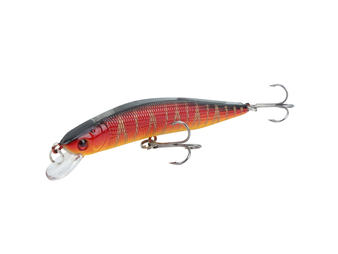 Kit de 6 Iscas de Pesca Superficial com Cauda Rotatória S/MARCA