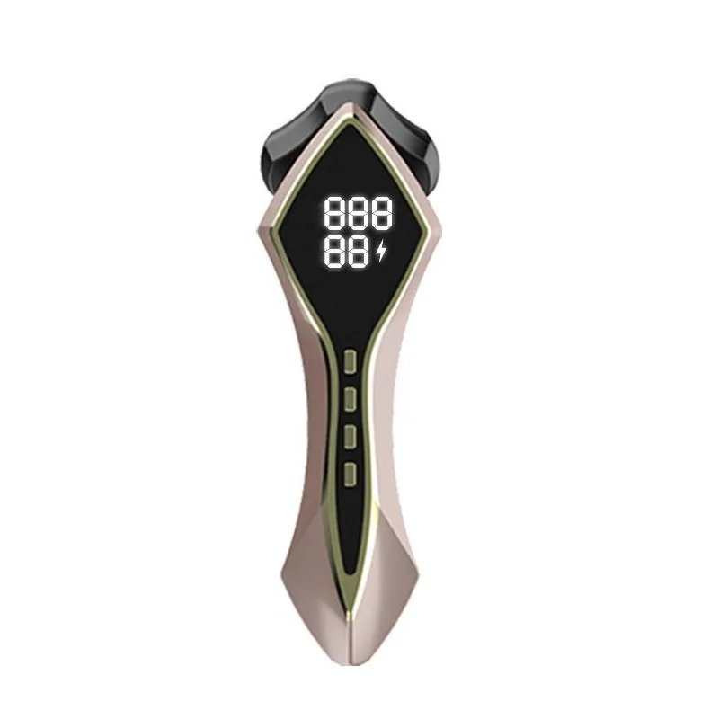 Massageador Facial Multifuncional (Ouro Rosa), Aparelho Profissional para Cuidados Faciais