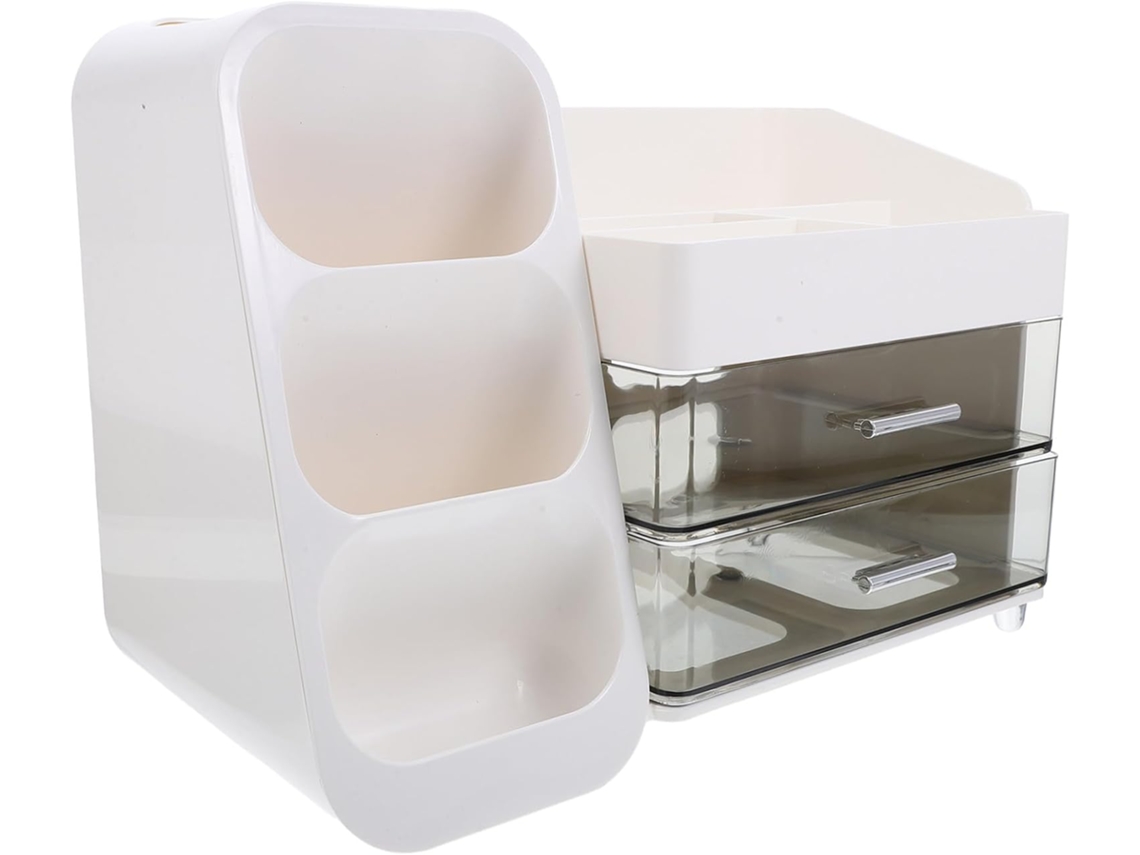Organizador De Maquiagem Multifuncional Com Caixa Para Guardar Cosméticos E Produtos De Higiene Pess Gokoco