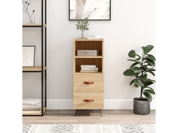Aparador 34,5x34x90 cm Madera Procesada Color Roble Sonoma