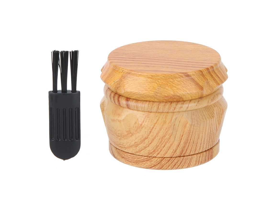 Moedor manual de tabaco de 40 mm feito de resina e liga de zinco