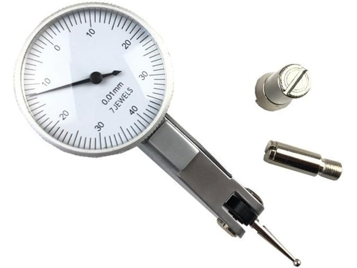 Indicador De Mostrador Com Alcance 0 A 0,8 Mm E Graduações Finas Para