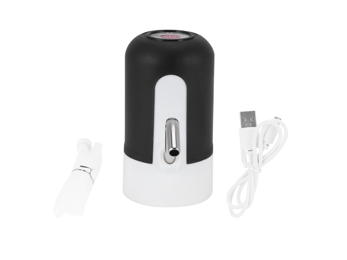 Bomba Elétrica Para Garrafa De Água, Carregamento Usb, Dispensador Potável Escritório Doméstico, Preto