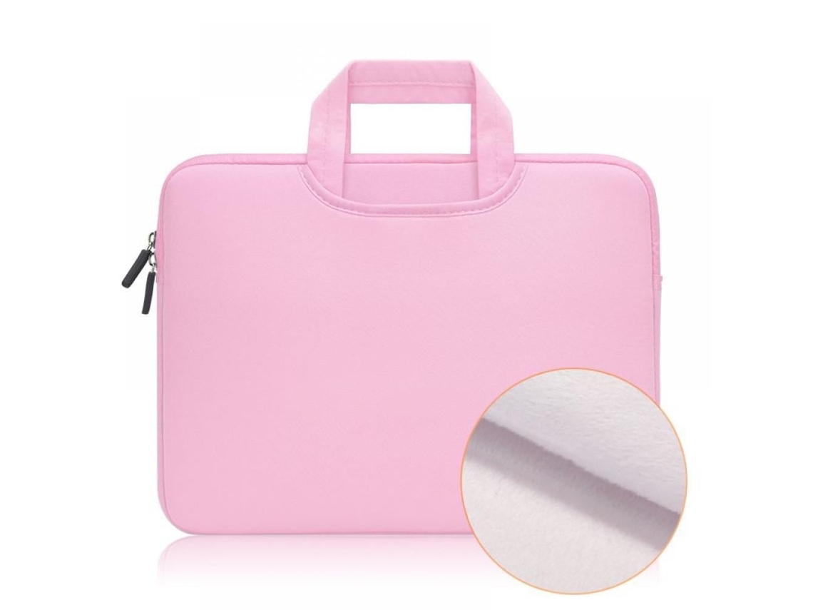 Tressino Capa Portátil 14 15 Polegadas Universais, 15,6 Polegadas, Rosa, Nylon, Algodão, Compatível Com Vários Modelos De Notebook