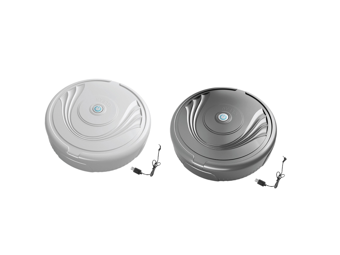 Robô aspirador de pó, varredor usb inteligente doméstico varrendo robótico fino silencioso para piso de madeira tapete telha cabelo