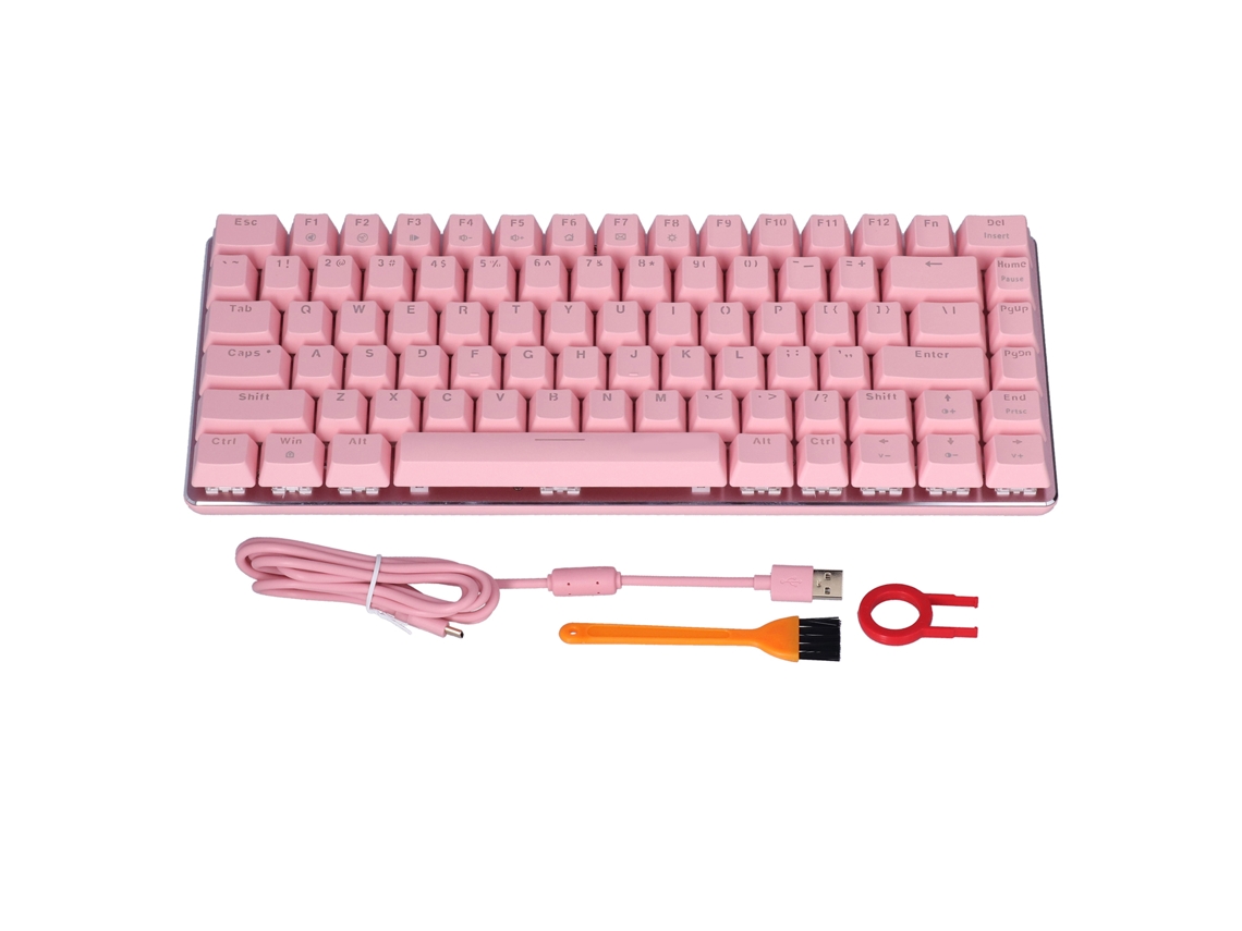 Teclado Mecânico Para Jogos Com Fio Usb