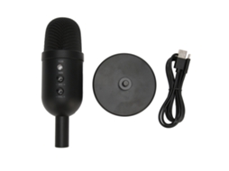 Microfone Usb LAXISCREED com Reverb e Processamento de Áudio Dsp