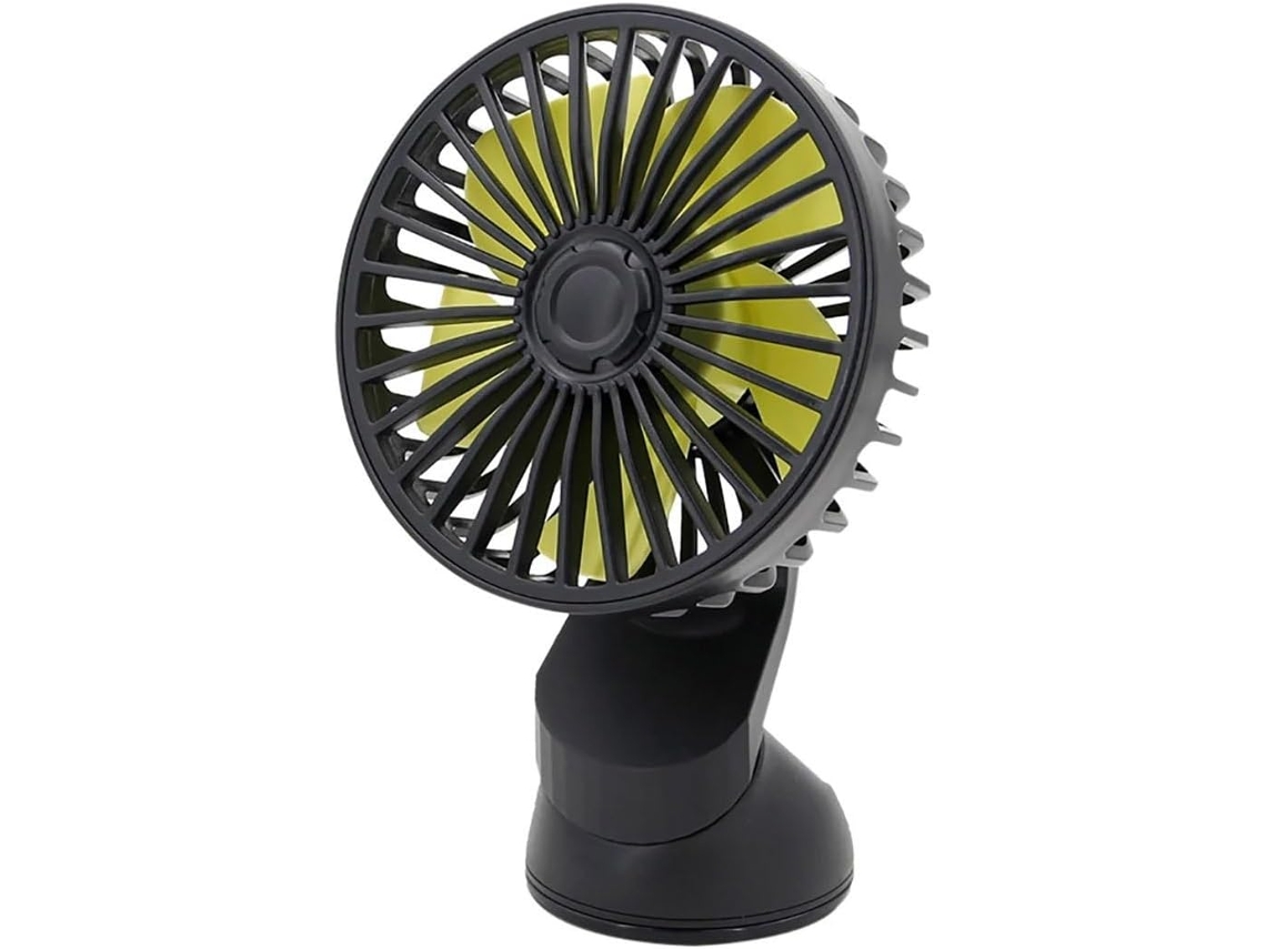 Ventilador Usb Para Encosto De Cabeça Carro – 3 Velocidades, Resfriamento Traseiro