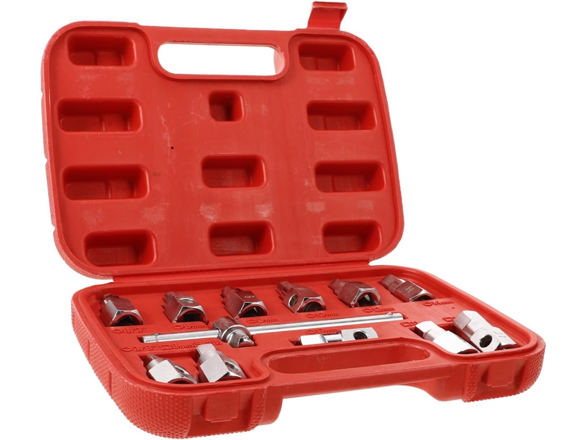 Conjunto De Soquetes Para Bujão Drenagem Óleo,kit Remoção,ferramenta Acionamento,reparo...