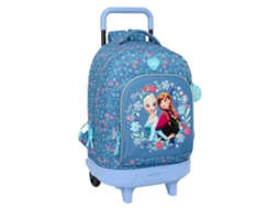 Mochila Escolar Frozen, Azul