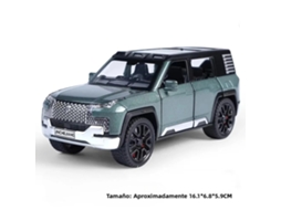 (u8 Verde) Miniatura De Carro Byd Em Escala 1:32 Com Efeitos Sonoros E Luminosos.