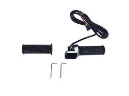 MANGO de Acelerador para Bicicleta Elétrica 36v com Tela de Bateria e Controlador de Velocidade Universal 22.2mm | S/MARCA