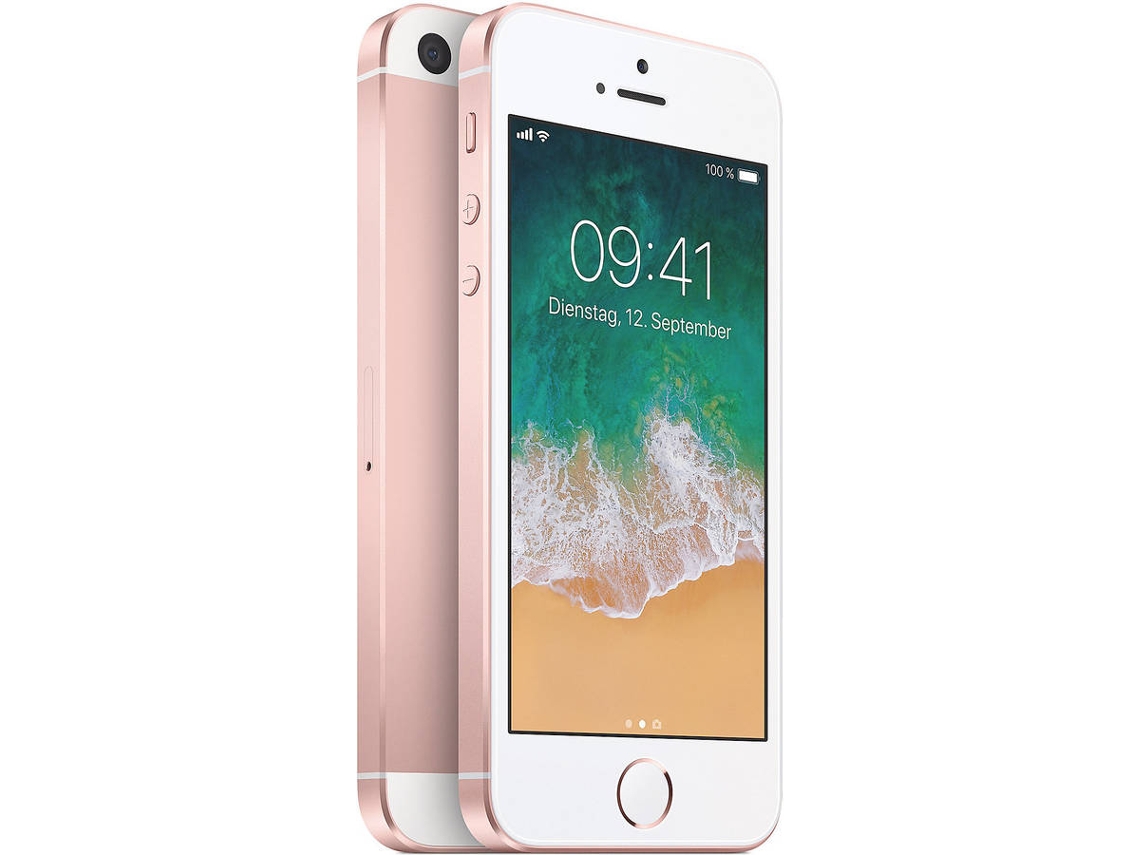 iPhone SE APPLE (Recondicionado Reuse Grade B - 4'' - 32 GB - Rosa Dourado)