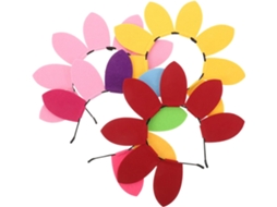 Tiara De Girassóis Com 4 Peças Para O Dia Dos Namorados, Acessório De Cabelo Para Mulheres E Meninas