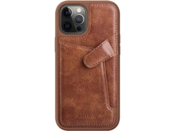Capa iPhone 12 Mini NILLKIN Genuine Castanho