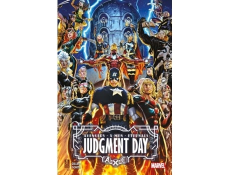 Livro A.X.E Judgement Day de Kieron Gillen (Inglês)