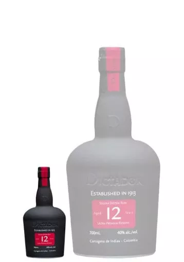Rum Colombia Dictador 12 Yo 5cl