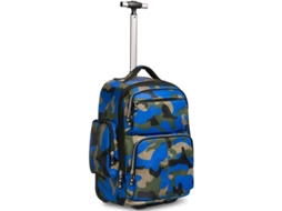 2026 mochila com Rodas Multifuncional de 20 Polegadas para Viagem, Escola e Trabalho com Capacidade de 50l e Compartimento para Notebook de 16"