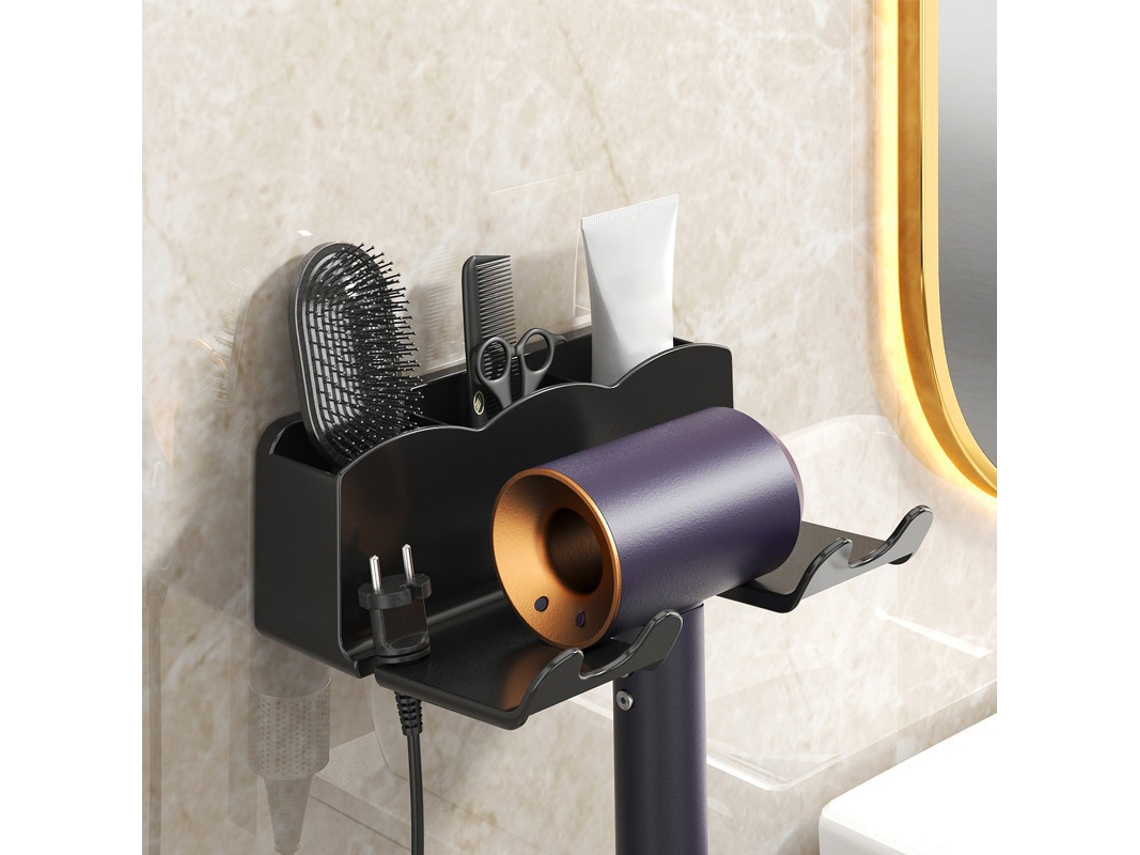 Suporte De Parede Para Secador Cabelo, Chapinha Cabelo