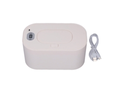 Primerox aquecedor de Toalhas Umedecidas para Bebê com Dispenser Usb Aquecimento Rápido e Constante
