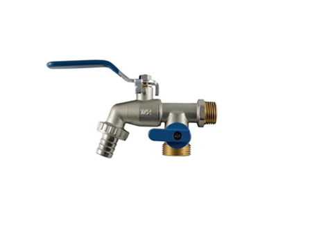 Grifo jardin 1/2-3/4-3/4 salida doble