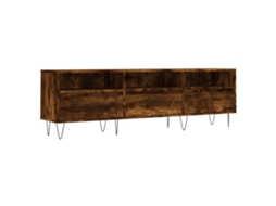Tv Cabinet, Tv Cabinets Vidaxl Marrom Madeira Processada (n/a)