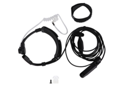 Fone de ouvido com microfone retrátil para rádios CHABERLU