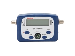 Buscador de Sinal de Tv Profissional com Bússola e Buzzer Eletrônico para Antena Digital