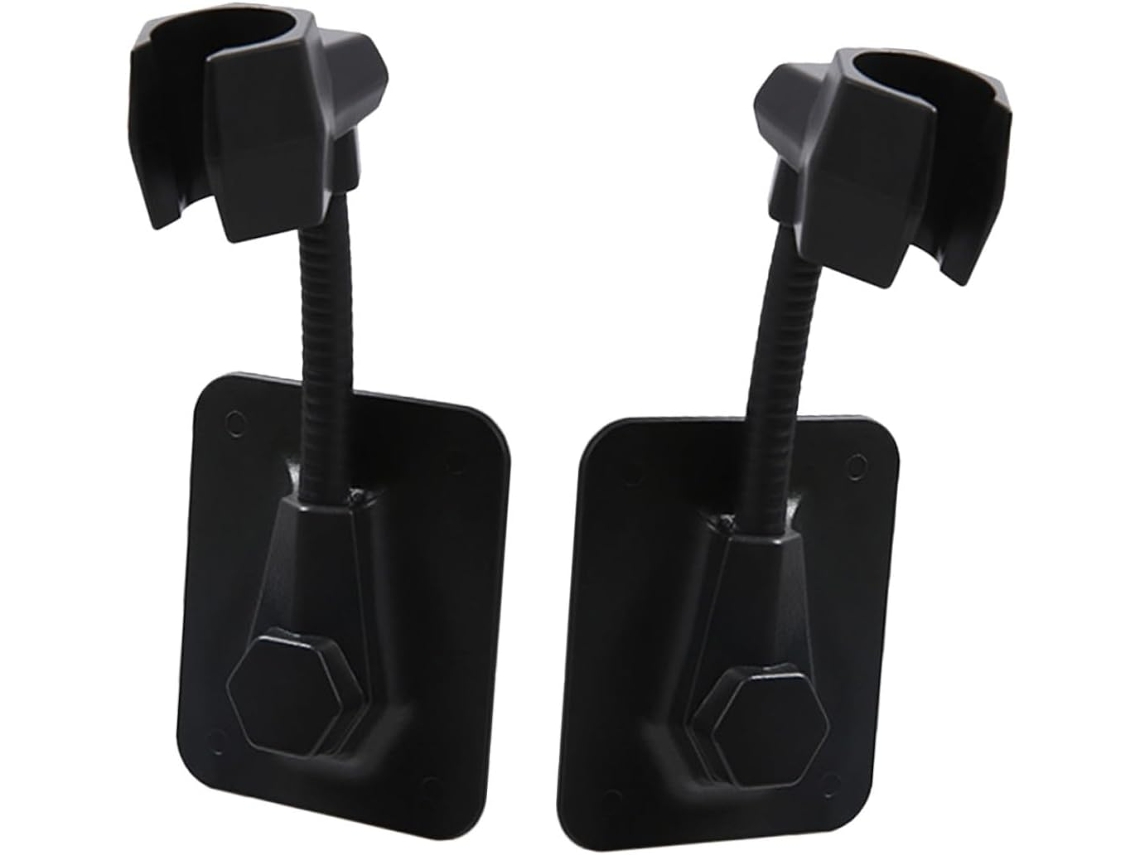 Suporte Para Chuveiro Toddmomy Em Abs Pacote Com 2, Giratório, Ajustável, Sem Necessida Furar, A Sivo
