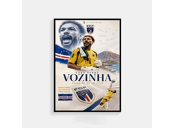 Quadro Decorativo com Textura 30x40cm, Copa do Mundo 2026, Momento Empate, Póster Nacional, STELASPLEN