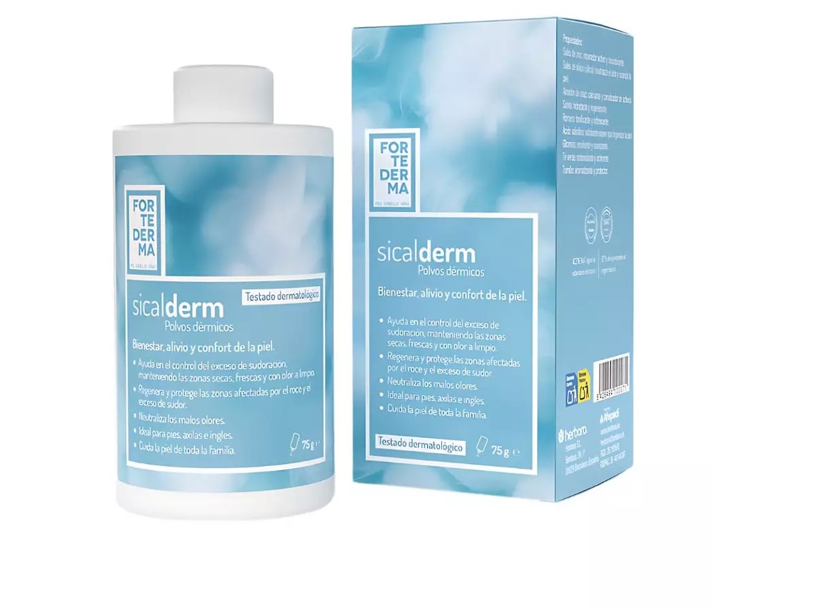 Herbora Fortederma Sicalderm Pó Dérmico 75 g