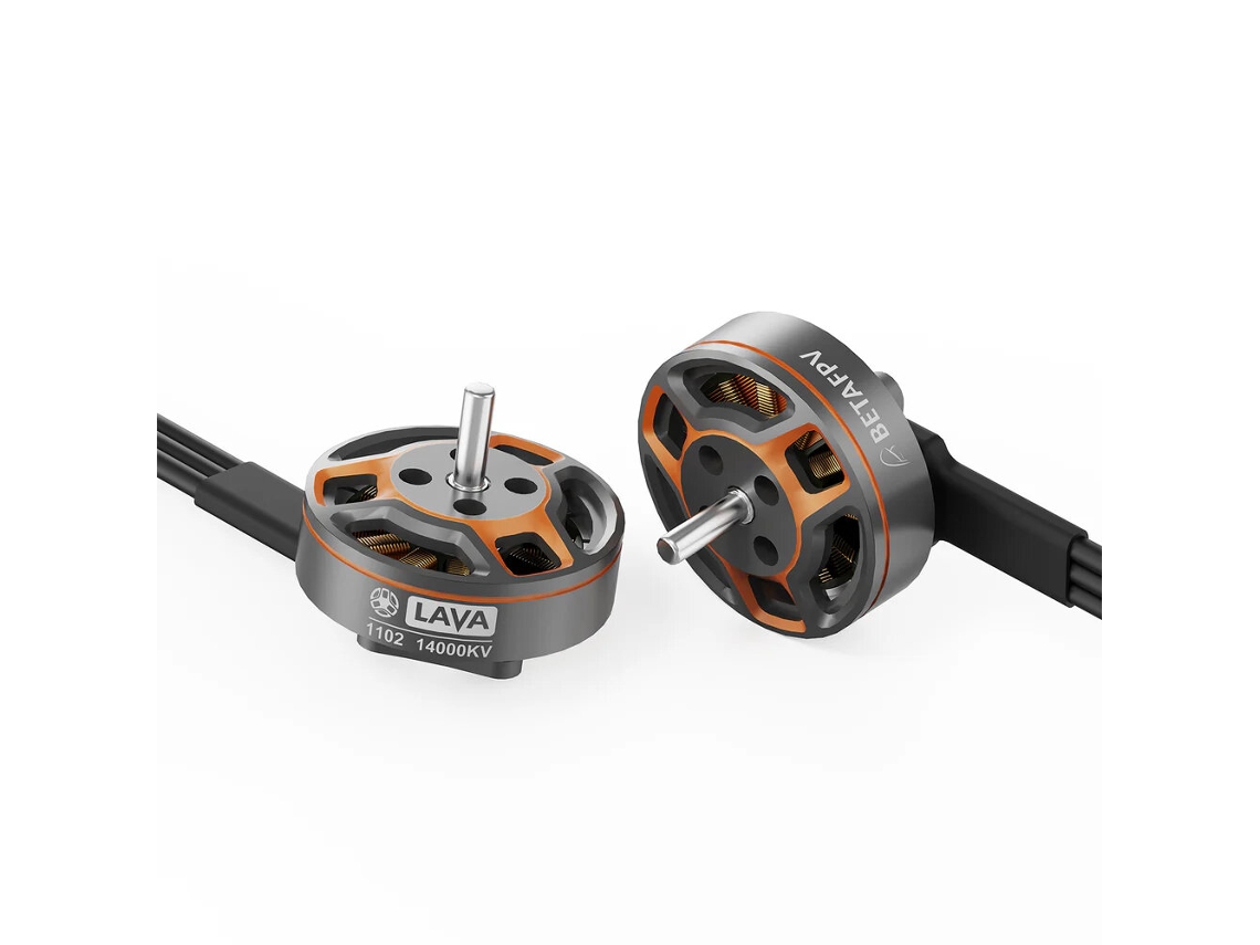 Motor Brushless Betafpv Lava 1102 14000kv 2s de 44mm com Eixo de 1,5mm para Drones de Corrida Fpv Pavo Femto Rc MDUG