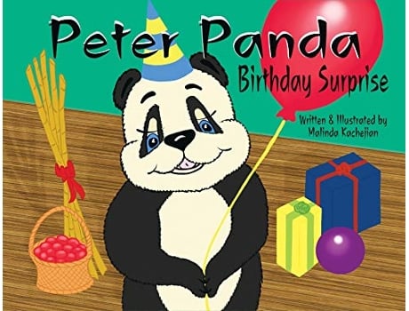 Livro Peter Panda Birthday Surprise de Malinda Kachejian (Inglês)