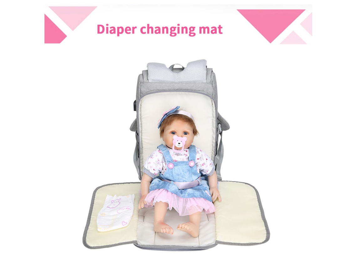2026 mochila de Fraldas Tática Grande para Papá, Mochila de Fraldas Columbia, Portabebé Táctico