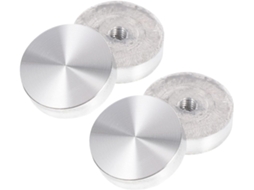 Discos Circulares Uonlytech, Fáceis De Instalar, Conjunto De 4 Peças Em Liga Alumínio Para Mesas Chá E Tampos Mesa