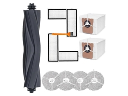 Kit De Acessórios Para Aspirador De Pó Robô L20 Ultra, Peças De Reposição, Escova Principal, Escova Lateral, Filtro Hepa, Pano De Esfregão Brilvibera
