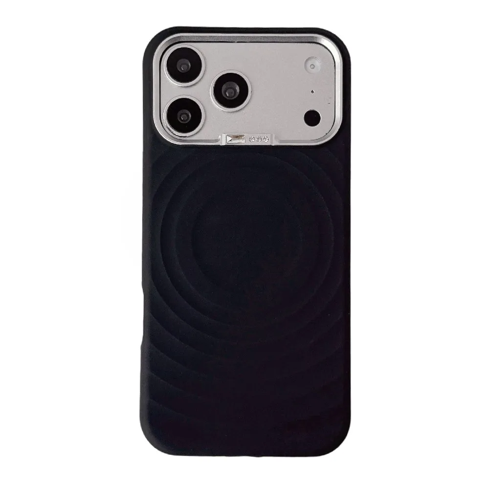 (preto, Iphone 17 Pro Max) Capa Magnética De Silicone Líquido Para Celular, Compatível Com Magsafe, Com Proteção Para A Câmera Em Metal.