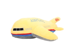 Ats brinquedo de Pelúcia Avião Macio e Bonito para Crianças, Decoração de Casa, Propriedade de Foto Adorável, Presente Amarelo 40cm