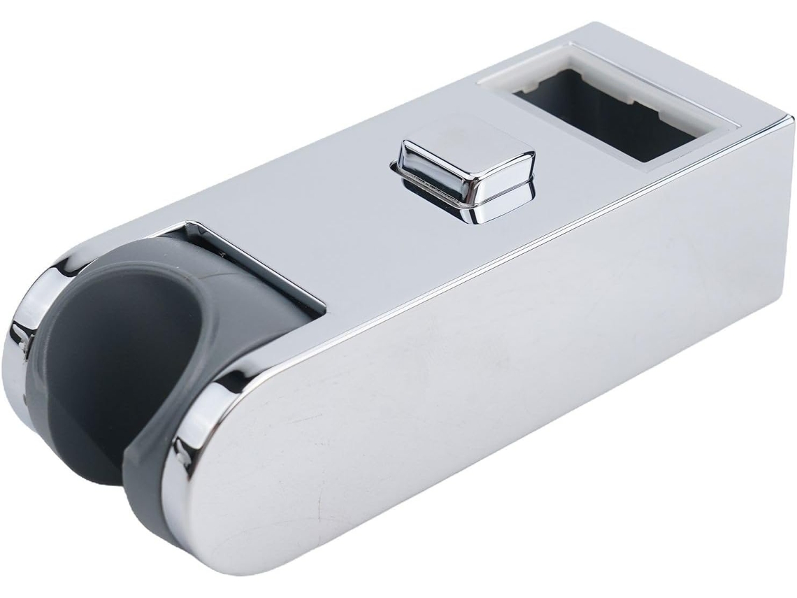 Suporte Deslizante Cromado Para Chuveiro, Ajustável, Para Tubos De 30x15mm E 30x18mm, Com Design Giratório De 360 Graus