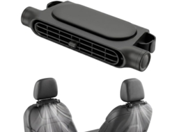 Ventilador Sem Pás para Encosto de Carro 3000mah 2 Velocidades Usb YANYXR