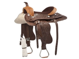 Sela Ocidental Topeca Castanho 16´´LEXHIS