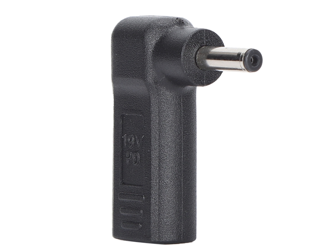2026zentro-adaptador Usb-c Para Dc Retangular 65w Pd Emulador Ângulo 90 Graus 4.0x1.35mm Para Laptop Tablet